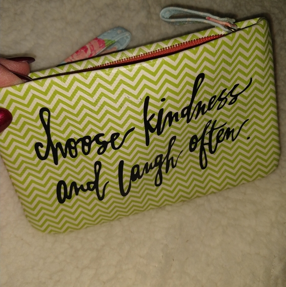 LAST CHANCEChoose Kindness and Laugh Often Wristlet - Picture 3 of 3